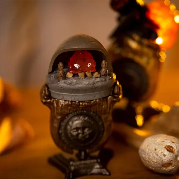 Howl’s Moving Castle Blind Box Ring Calcifer - 1 Unidade Aleatória